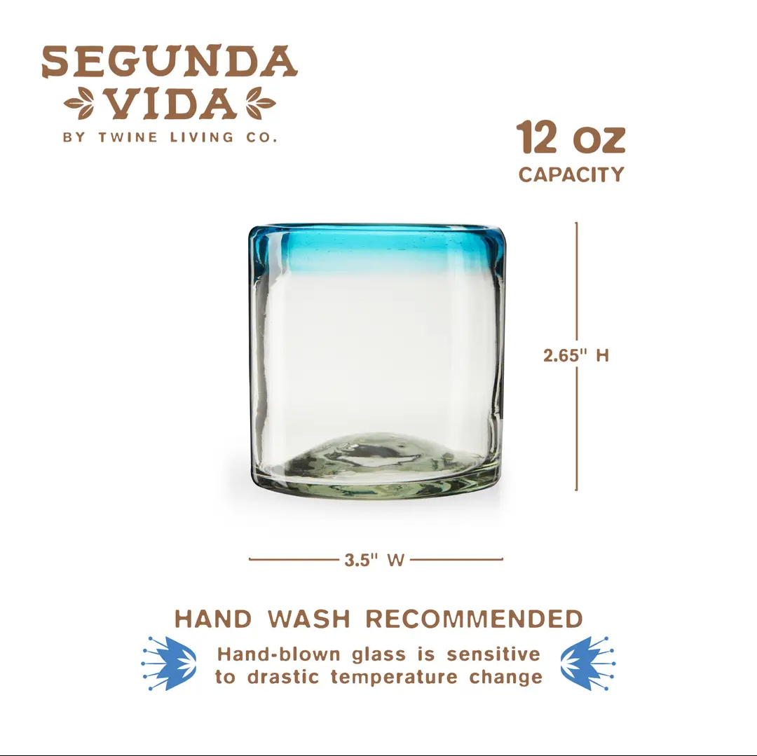 Segunda Vida Primavera Recycled Tumblers (Set of 2)