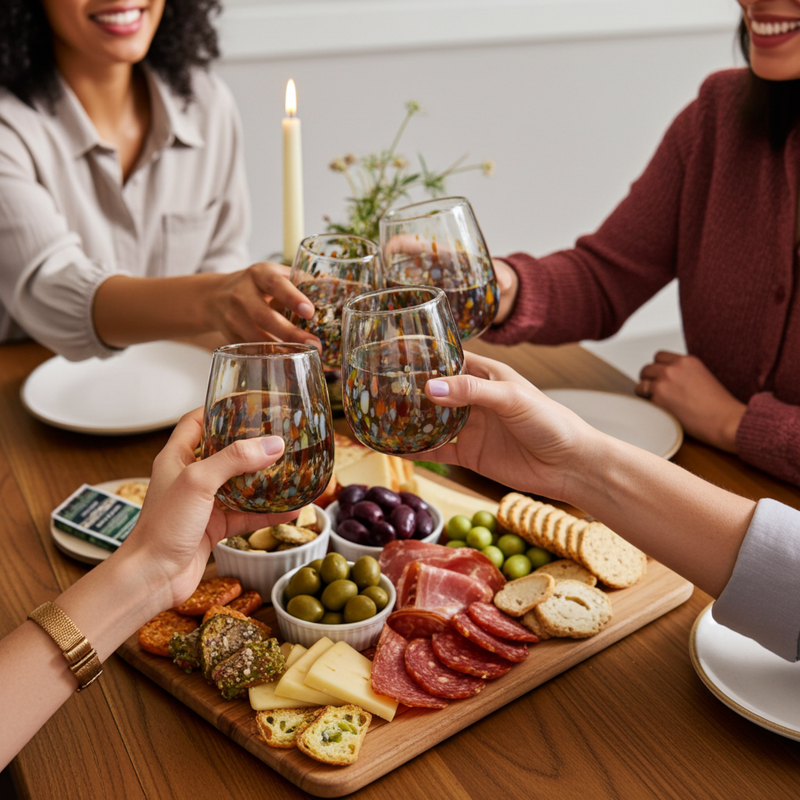 Stemless Wine — 2‑Pack (4 glasses)