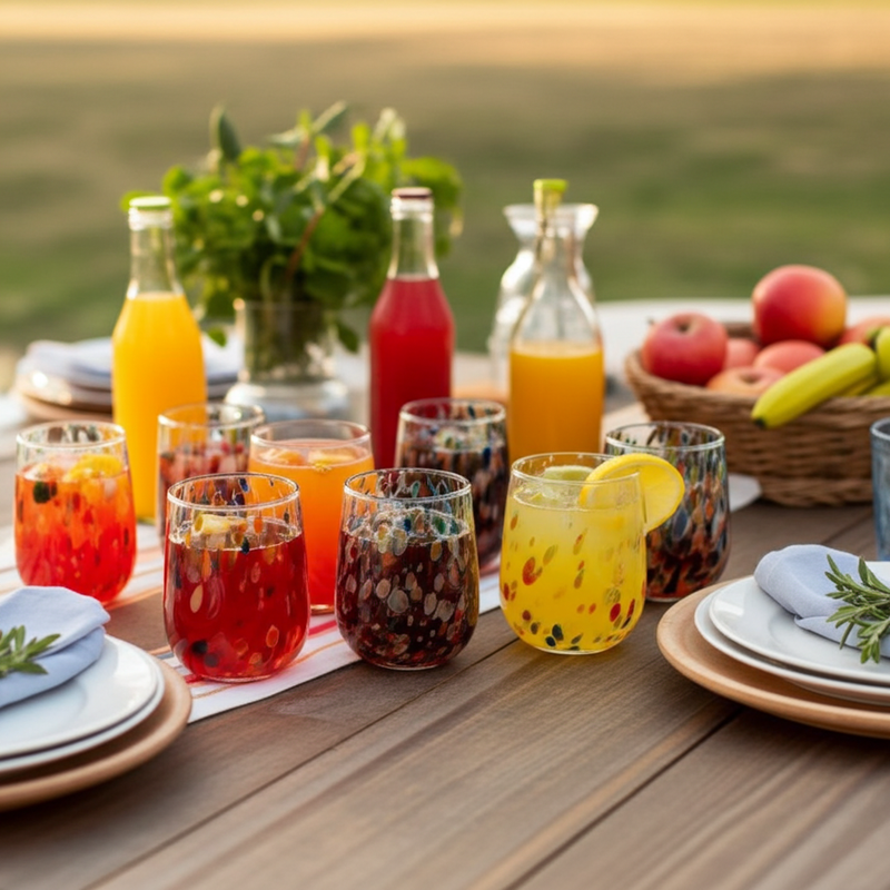 Stemless Wine — 4‑Pack (8 glasses)