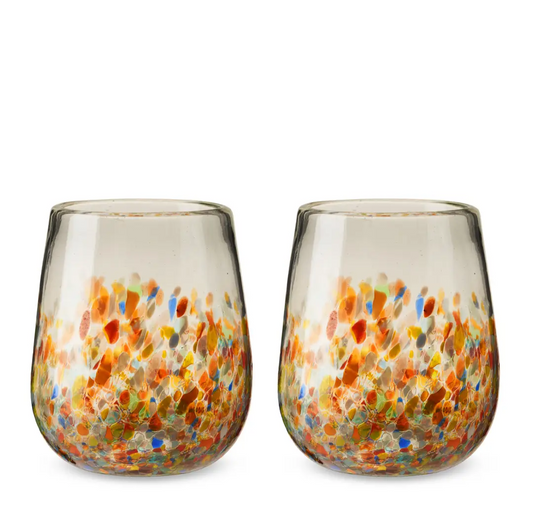 Twine Stemless Wine Glasses (Set of 2)